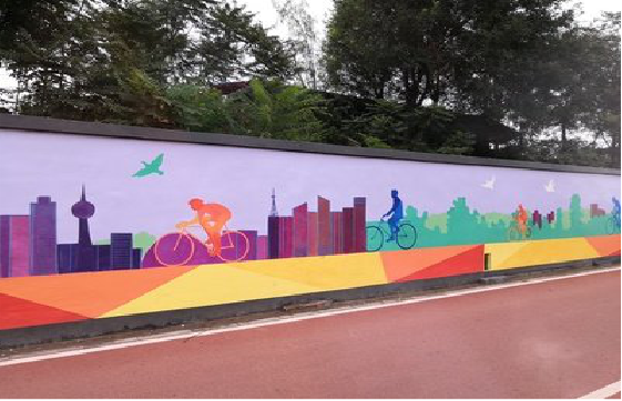 北川墙体彩绘-围墙