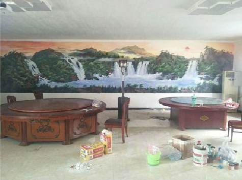 北川墙绘-写实风景