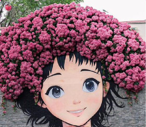 北川墙体彩绘-网红墙打卡