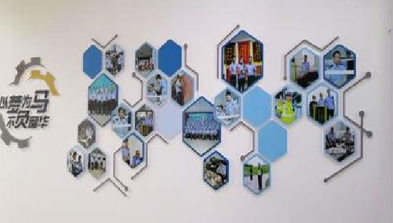 北川文化墙最常见的做法。