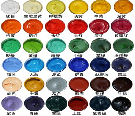 北川墙绘颜色的选择有讲究。