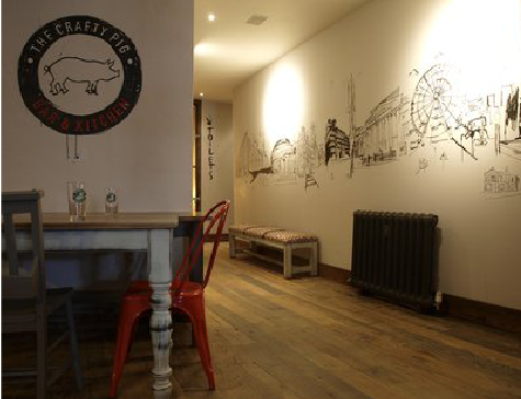 北川教你判断手绘墙质量的好坏。