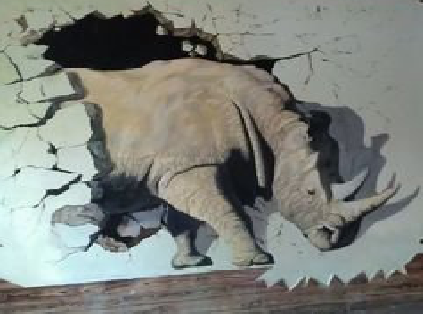 北川在墙绘中，如何绘制3D效果？