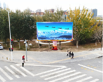 北川户外大屏广告投放要点。